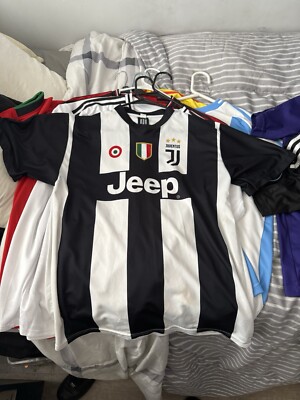 Juventus Cristiano Ronaldo Soccer Jersey Official Football Men's