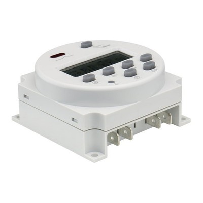 DC 12V Digital LCD Power Timer For Lighting Control 16A Programmable Switch