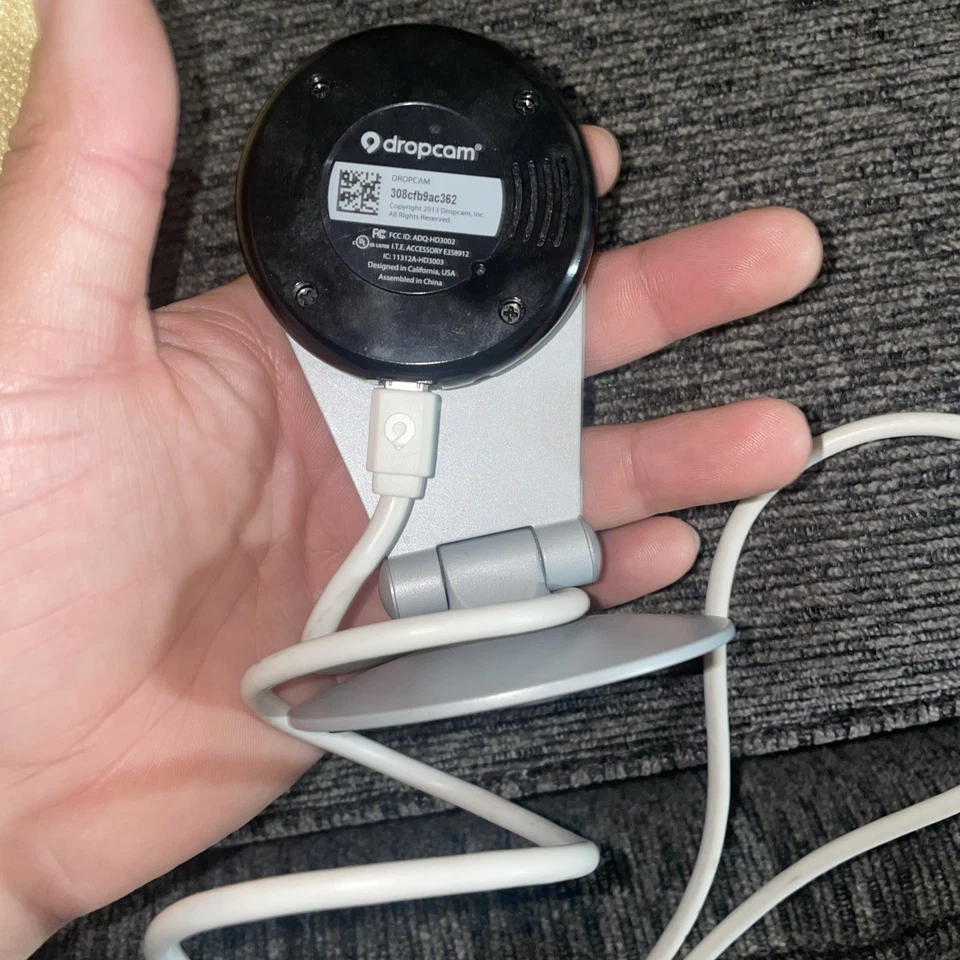 Dropcam Wi-Fi Wireless Video Monitoring Cameras And Stand Black With Co - Image 2 of 2