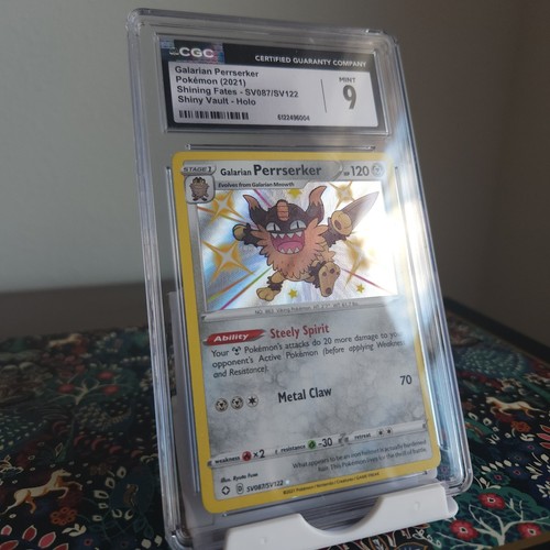 Galarian Perrserker graded CGC 9 for sale on eBay