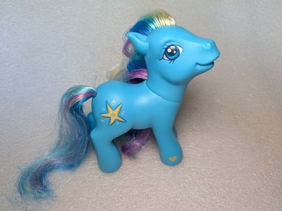 Vintage G3 My Little Pony Seaspray Figure 2004 Magnetic Hoof Blue Starfish MLP