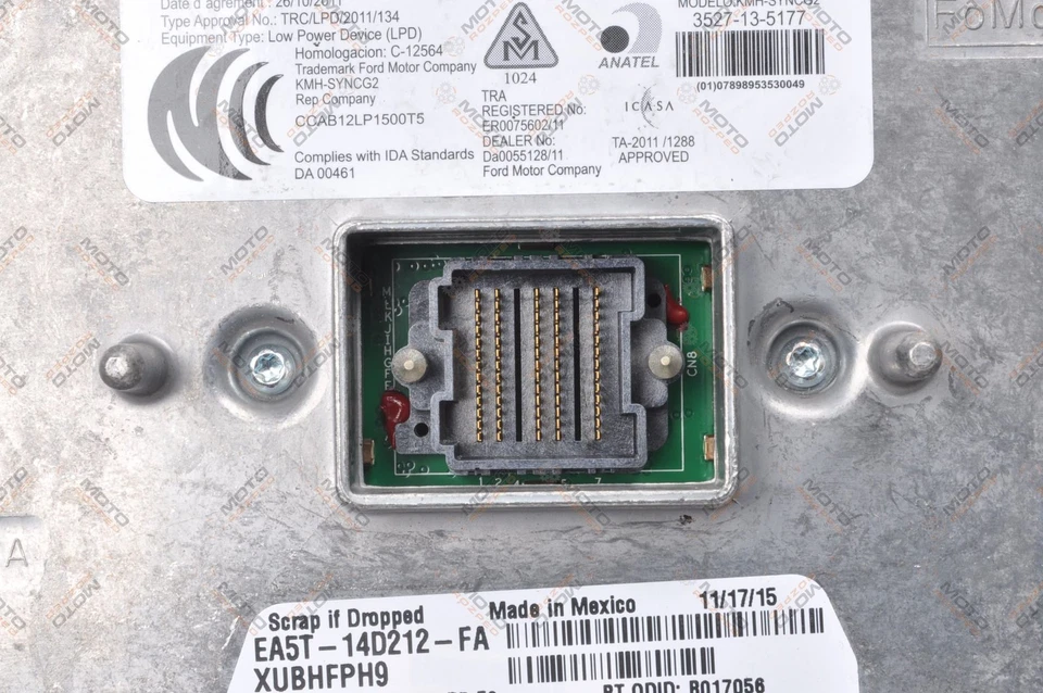 FORD FOCUS III MK3 Navi Unità Di Controllo Modulo Di Navigazione EA5T-14D212-FA - Immagine 3 di 4