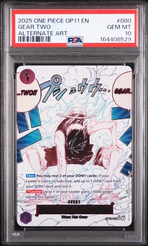 Gear Two (Alternate Art) graded PSA 10 for sale on eBay
