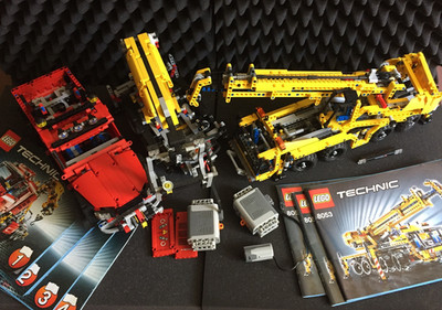 Lego Technic Konvolut  Mobiler Kran & Truck mit Schwenkarm