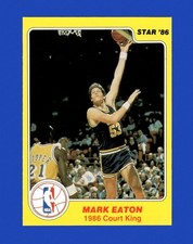 1985-86 Star Court Kings Set-Break # 11 Mark Eaton NR-MINT *GMCARDS*