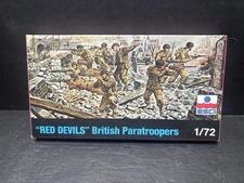 ESCI #8034 WWII RED DEVILS British Paratroopers 1/72 Scale Model Kit /NOS