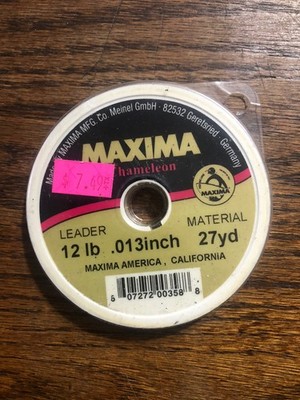 Maxima Fishing Line 100m Chameleon 12 lb Test 27 Yd