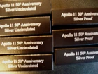 Apollo 11 Anniversary SILVER DOLLARS