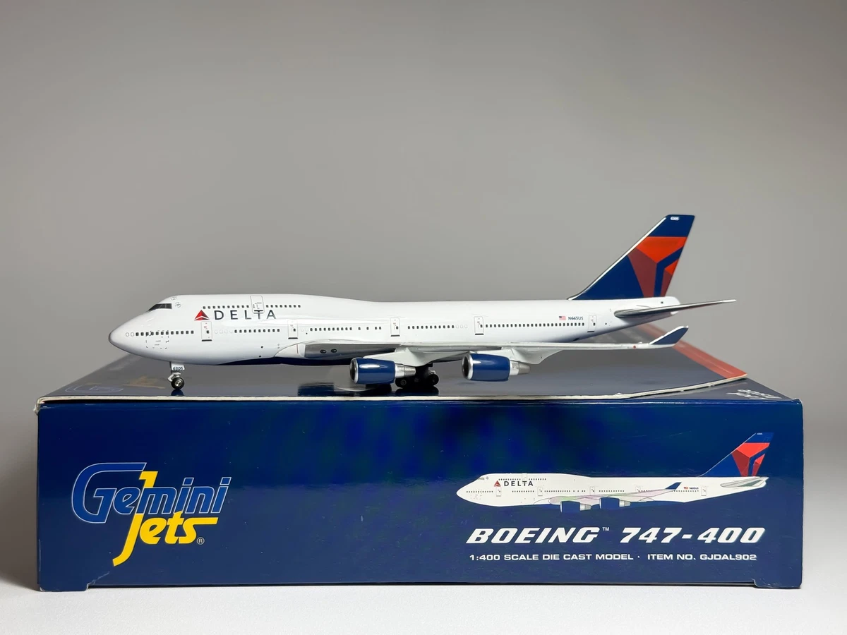 GeminiJets Boeing 747 1:400 Diecast Aircraft & Spacecraft for sale