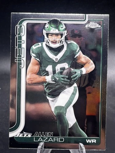 2025-26 Topps Chrome Football - Allen Lazard - #236 Base Card - New York Jets