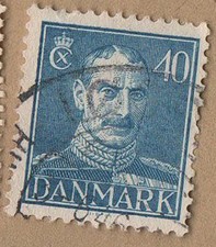 BM Dänemark, König Christian X., 40 Ore
