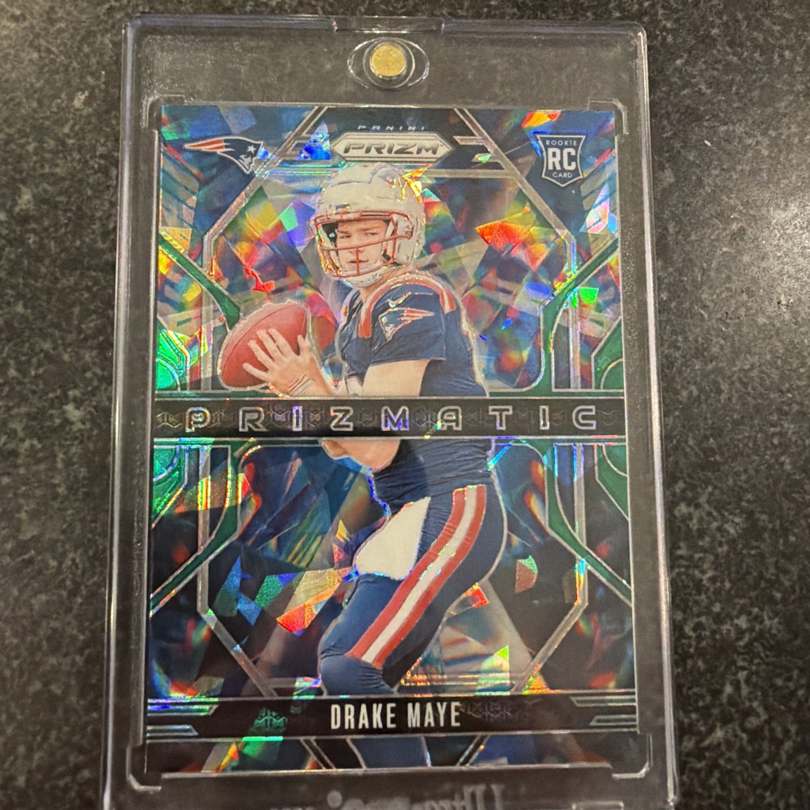 2024 Panini Prizm - Prizmatic Drake Maye #2 Green Cracked ICE PRISMATIC(RC) 🔥🚀