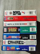 Sega Genesis - 7 Game Lot - With Cases - LOT A - Ships Fast