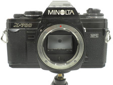 Minolta X-700 MPS 35mm SLR Film Camera Black Body - Excellent Condition - READ