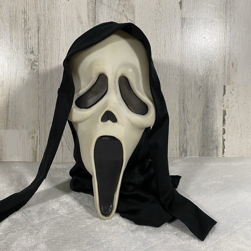Vintage Ghostface Scream Maske Gen 2 Fun World Div Fantastic Faces Glow in the Dark - Bild 12 von 18