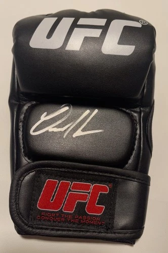 Derrick Lewis Signed UFC Glove JSA COA Autographed Auto IP The Black Beast d