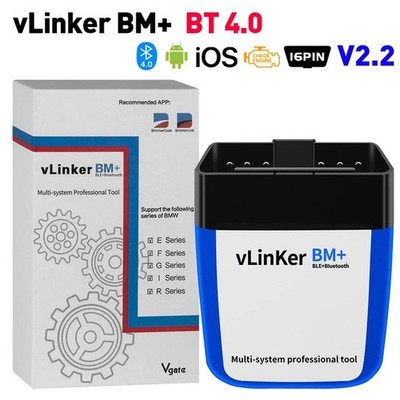 Vgate vLinker BM+ BM V2.2 OBD2 Kfz Diagnosegerät Bluetooth 4.0 Auto Scanner T
