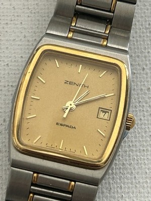 Zenith Espada Quartz Ref 4590321197 80er Vintage 