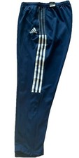 Adidas Womens Team Navy Blue Striped Tiro Track Pants Plus Size 2X NWT