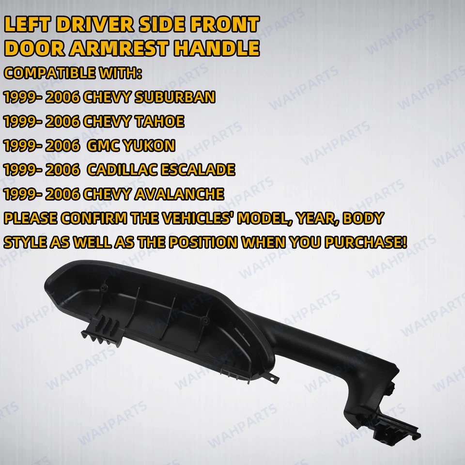 Pair For 1999-2006 Select Chevrolet GMC Front Left & Right Door Armrest Handle Foto 3 de 4