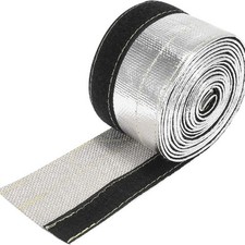 Car Heat Shroud 10ft Aluminized Sleeving Insulated Shield Sleeve Heat Wire Shiel