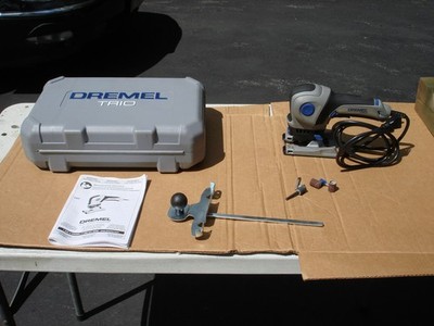 Dremel Trio Model 6800 Multi-Function Tool with Case Used