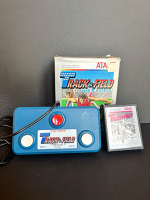 Atari 2600 Track and Field Set with Controller and Cartridge (missing manual)