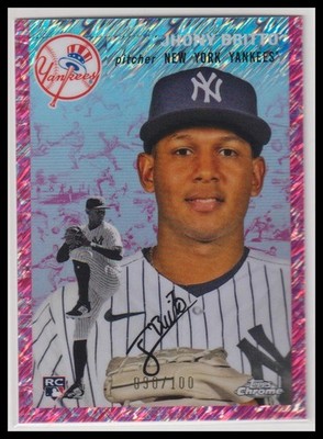 2023 Topps Chrome Platinum Anniversary Jhony Brito #209 Rookie
