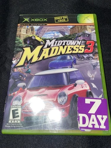 Midtown Madness 3 - (Xbox) CIB Tested