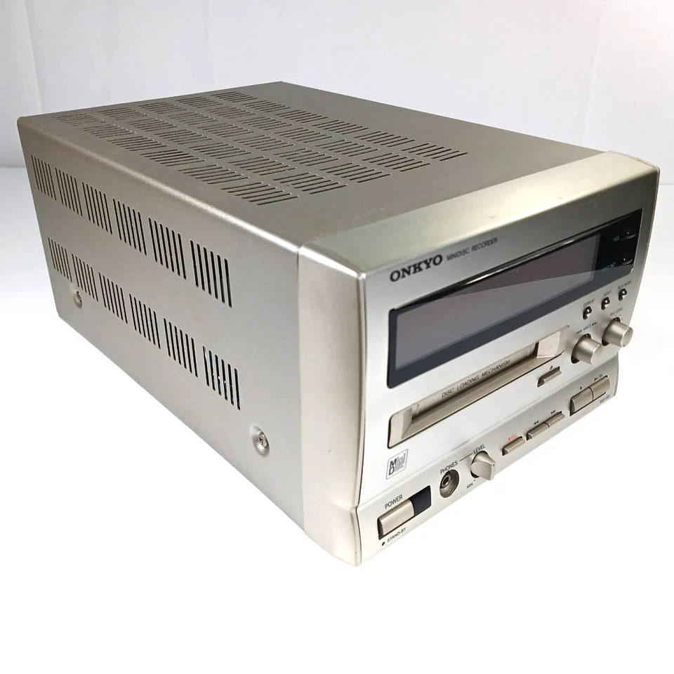 ONKYO Mini Disc Recorder Player MD-185 Tested Working from Japan AG067T - image 4 of 4