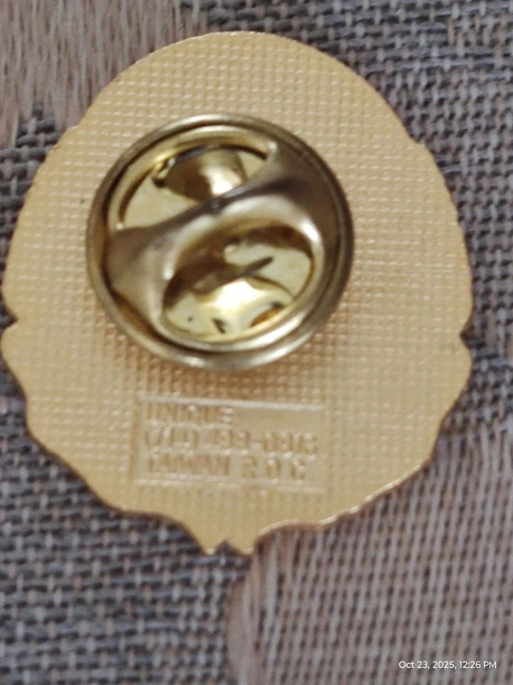 Kansas Highway Patrol State Trooper Association Gold Pin - Image 2 of 3