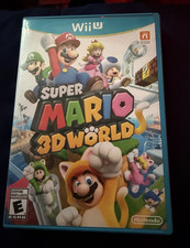 Nintendo Super Mario 3D World Wii U w/ Case Multiplayer Platformer E NTSC 2013