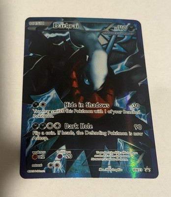 2013 POKEMON BLACK STAR PROMO DARKRAI #BW73 LP/MP FULL  ART