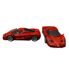 Hot Wheels 2026 فاخر Enzo Ferrari أحمر Loose مجموعة من 2 Pcs