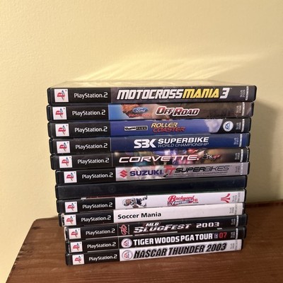 PlayStation 2 Game Lot Untested! 12 Games, Including Sonic Mega Collection Plus!