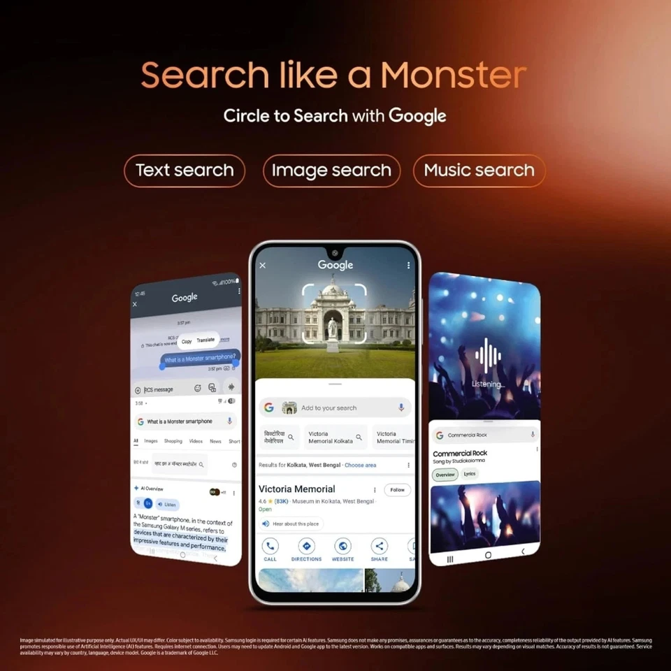Samsung Galaxy M36 5G (Black, 6 GB RAM, 128 GB ) Exynos 1380 Global Version - Image 4 of 4
