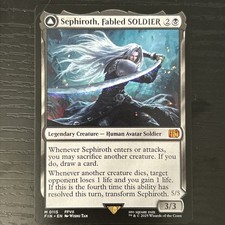 Magic the Gathering: Final Fantasy Sephiroth Fabled Soldier #115 Near Mint