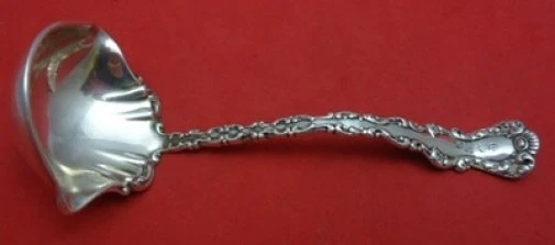 Saint Louis by Watson Sterling Silver Sauce Ladle Double Spout 5" Serving