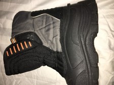 Thermolite Gray Youth Comfort Snow Boot Girl Kids Winter Shoe Size 5