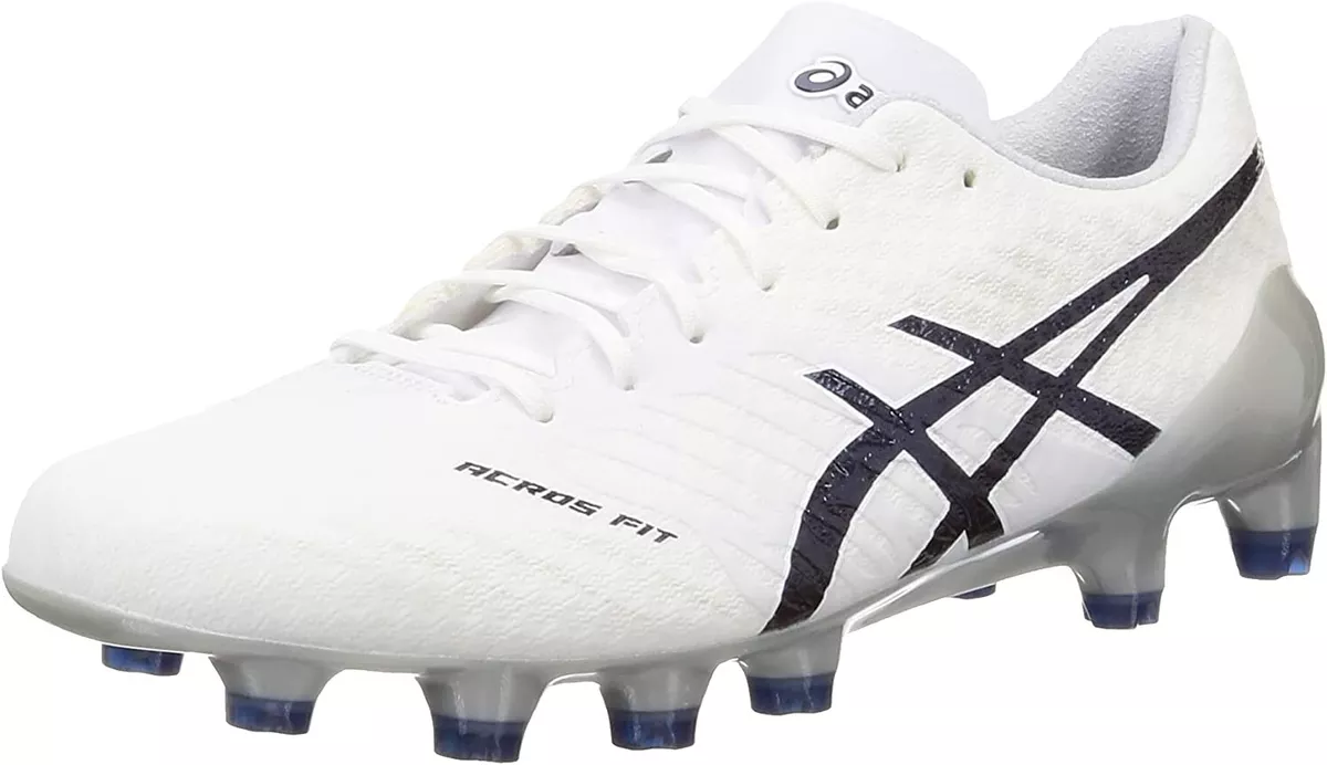 ASICS Soccer Football Shoes DS LIGHT ACROS 2 White Navy A  US9.5.5cm