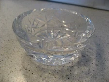 Vintage Tipperary Fine Irish Crystal One Slot Ashtray about 3"W