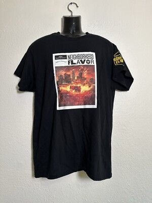 Zedd EDM Shirt 2024 Zedd In the Park Jack Daniels Fire Black Size L