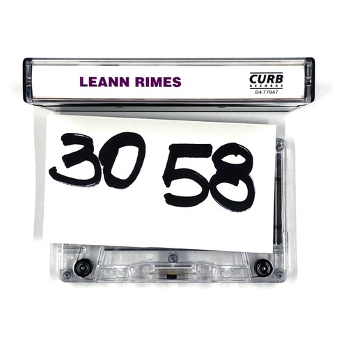 LEANN RIMES S/T Cassette Tape OG 1999 Rock Folk Country Rare - Imagen 5 de 5