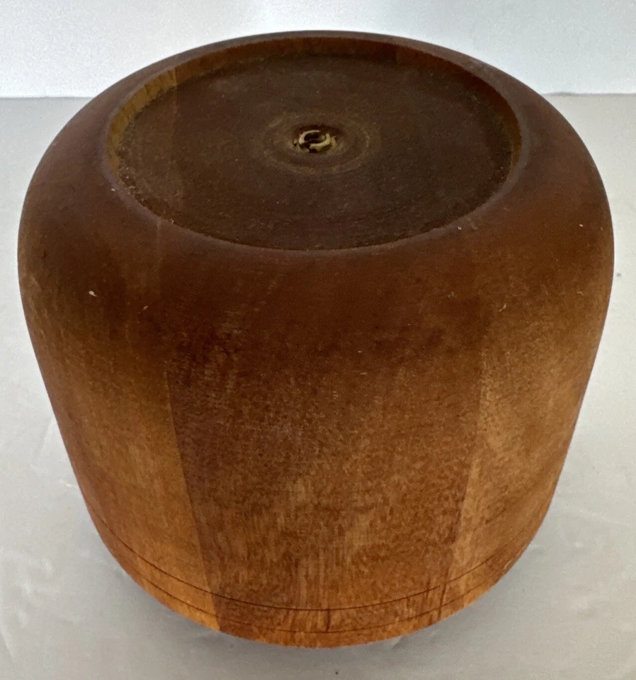 Корзина форма круглый DAVID BECM NANTUCKET стиль дерева 5 «x 3,5» высокий трудно найти - Изображение 2 из 4