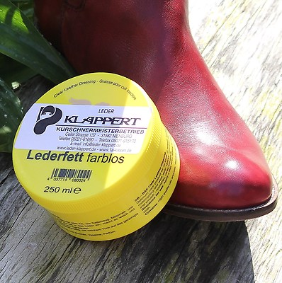 B & E Grasso per Pelle - 250 ML - Giallo - Cura Abbigliamento IN