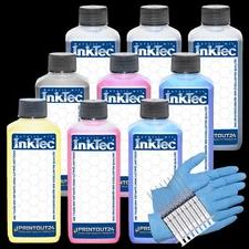 9X 100Ml InkTec® Sublimation Ink For Epson Stylus 3800 3850 3880 3885 3890