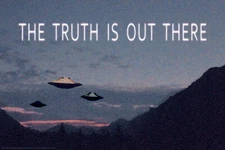 The Truth is out There UFO Poster 36" x 24"