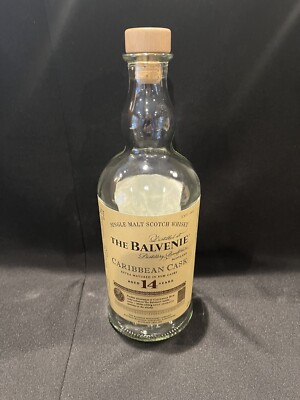The Balvenie 14 Year Old Scotch Whiskey Empty Bottle