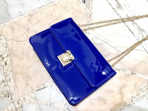 Pochette Blu Con Tracollina - Foto 2 di 3