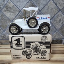ERTL 1918 Ford Model T Runabout US Mail Coin Bank die-cast metal made in USA